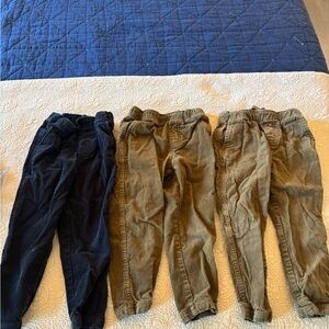 Bundle of 3 Corduroy Pants Set